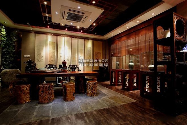 成都中式古玩店鋪裝修都有哪些設(shè)計細(xì)節(jié)?